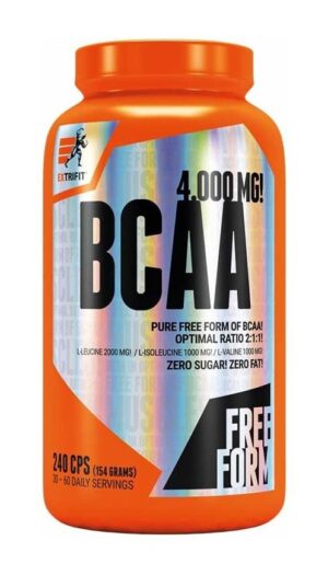 BCAA 4000 mg Optimal Ratio 2:1:1 - Extrifit 240 kaps. Extrifit www.ampera.sk
