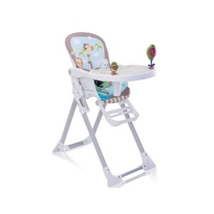 Babify Detská stolička s hračkami, podnosom a nastaviteľnou opierkou nôh Ampera.SK