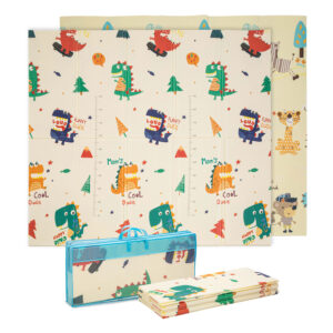 Babify Podložka na hranie, skladacia, 1cm, motív dinosaurus Ampera.SK