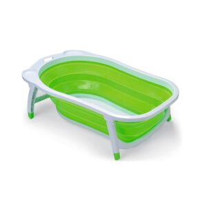 Babify Skladacia detská vanička s držiakom mydla, pre novorodencov a batoľatá, bez BPA, vhodná pre dievčatá a chlapcov od 0-5 rokov Ampera.SK