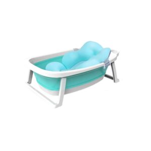 Babify Skladacia detská vanička s vankúšom, pre novorodencov a batoľatá, bez BPA, pre dievčatá a chlapcov do 0-3 rokov Ampera.SK