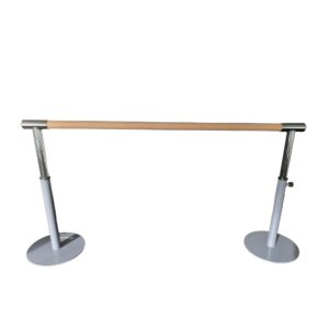 Baletná tyč MASTER Pro voľne stojaca 175 cm - výškovo nastaviteľná - drevená MASTER www.ampera.sk