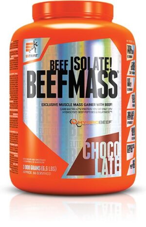 Beefmass Gainer - Extrifit 3000 g Čokoláda Extrifit www.ampera.sk