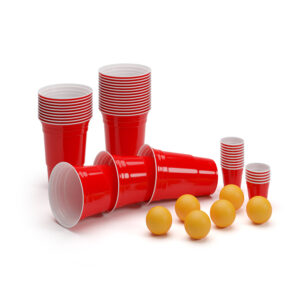 BeerCup Federer Ultimate Beer Pong párty balík, Red Cups, Shot Cups, vrátane loptičiek Ampera.SK