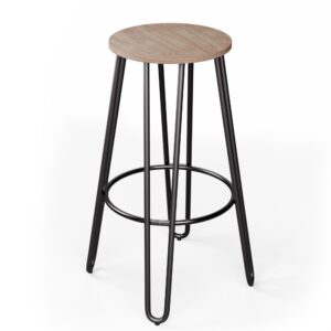 Blumfeldt Bistro stolička Hamilton 1 ks. Ø33cm Drevený oceľový rám Ampera.SK