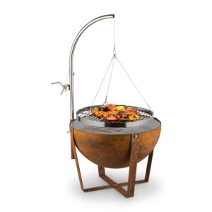 Blumfeldt Blum Fire Globe, ohnisko s grilom, Ø 60 cm, oceľ Ampera.SK
