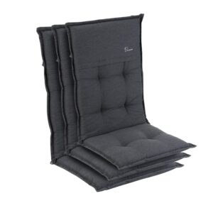 Blumfeldt Coburg, čalúnenie, čalúnenie na kreslo, vysoké operadlo, záhradná stolička, polyester, 53x117x9cm Ampera.SK