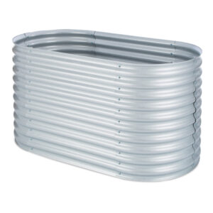 Blumfeldt High Grow, vyvýšený záhon, 1.6 m, pozinkovaný hliník, strieborný Ampera.SK