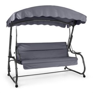 Blumfeldt High Society, záhradná hojdačka, 220 cm, šedá Ampera.SK