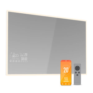 Blumfeldt Infračervený ohrievač, Smart Mirror, Infračervené žiarenie, 500 W, IP44 Ampera.SK