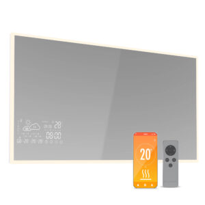Blumfeldt Infračervený ohrievač, Smart Mirror, Infračervené žiarenie, 600 W, IP44 Ampera.SK