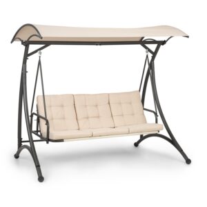 Blumfeldt Marabella, hollywoodska hojdačka, 3-miestna, so slnečníkom, ecro Ampera.SK