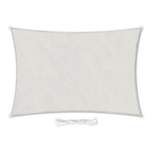 Blumfeldt Obdĺžniková slnečná clona, 2 x 4 m, s upevňovacími okami, polyester, priedušná Ampera.SK