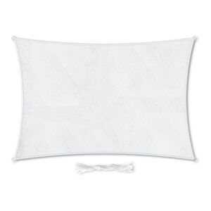 Blumfeldt Obdĺžniková slnečná clona, 3 x 4 m, s upevňovacími okami, polyester, priedušná Ampera.SK