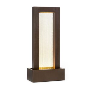 Blumfeldt Skyriver, záhradná fontána, izbová fontána, vnútorné aj vonkajšie prostredie, LED, 10 m kábel Ampera.SK