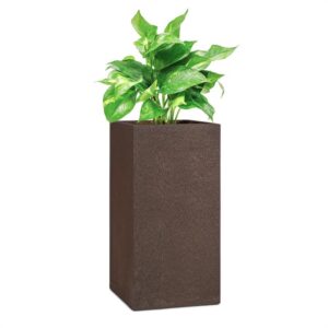 Blumfeldt Solid Grow Rust, kvetináč, 40 x 80 x 40 cm, fibreclay, hrdzavá farba Ampera.SK