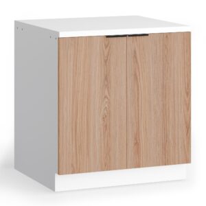 Blumfeldt WoodVista spodná skrinka drezu, Robustná, Soft-Close závesy, Hliníkové rukoväte Ampera.SK