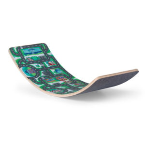 BoarderKING Balance Board Kids, protišmykový plstený poťah, od 3 rokov Ampera.SK