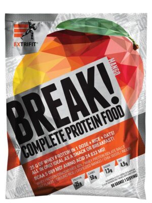 Break! Complete Protein Food - Extrifit 90 g Strawberry Extrifit www.ampera.sk