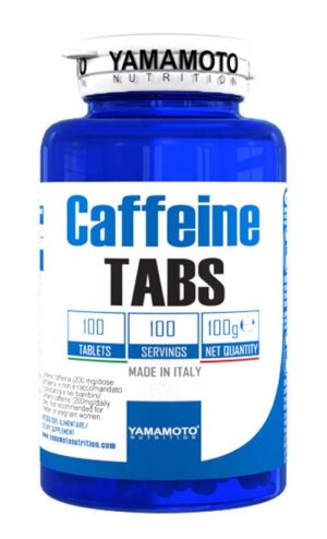 Caffeine Tabs  - Yamamoto 100 tbl. Yamamoto www.ampera.sk