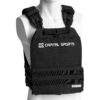 Capital Sports Battlevest 2.0, záťažová vesta, 2 x 4,0 kg závažie, čierna Ampera.SK