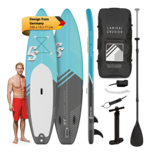 Capital Sports Lanikai Cruiser 10.8, nafukovací paddelboard, súprava so SUP doskou, 330 × 77 × 15 Ampera.SK