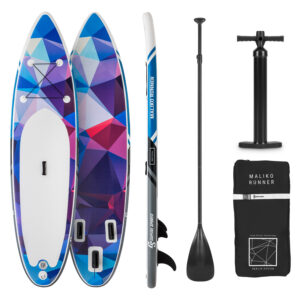 Capital Sports Maliko Runner, nafukovací SUP Board, SUP-board sada, modrý/červený Ampera.SK