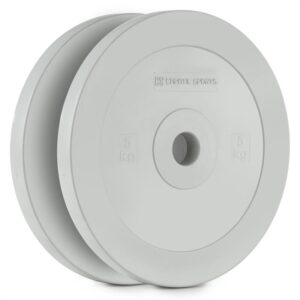 Capital Sports Methoder, kotúčové závažie, guma, pár, 2,5 kg, šedý Ampera.SK