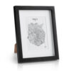 Casa Chic Brighton, rám na obrázky, sklo, 20 x 25 cm s paspartou, pravé drevo Ampera.SK