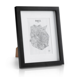 Casa Chic Brighton, rám na obrázky, sklo, 20 x 25 cm s paspartou, pravé drevo Ampera.SK