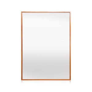 Casa Chic Croxley nástenné zrkadlo s kovovým rámom, obdĺžnikové, 70 x 50 cm Ampera.SK