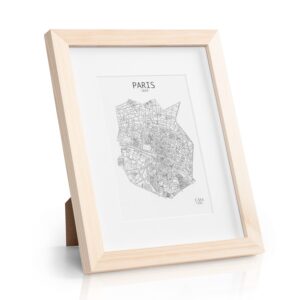 Casa Chic Edinburgh, rám na obrázky, obdĺžnikový, fotky 20 x 25 cm, pasparta, pravé drevo Ampera.SK