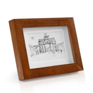 Casa Chic Kenton, rám na obrázky, obdĺžnikový, 14 x 9 cm, pasparta, sklo Ampera.SK