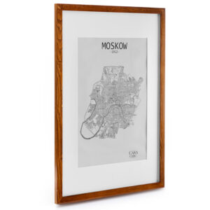 Casa Chic Kenton, rám na obrázky, obdĺžnikový, DIN A1, pasparta, plexisklo Ampera.SK