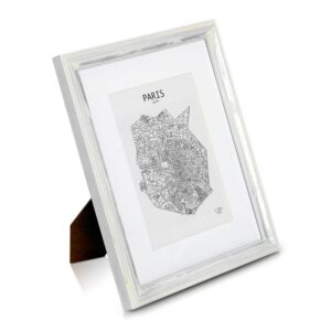 Casa Chic Lancaster, rám na obrázky, obdĺžnikový, fotky 24,8 x 19,3 cm, pasparta, drevo Ampera.SK