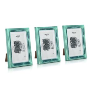 Casa Chic Lancaster, rámy na obrázky, obdĺžnikové, sada 3 rámov, fotky 17 x 12 cm, pasparta, drevo Ampera.SK