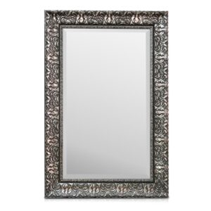 Casa Chic Manresa Nástenné zrkadlo s dreveným rámom Obdĺžnikové 90 x 60 cm Vintage Ampera.SK