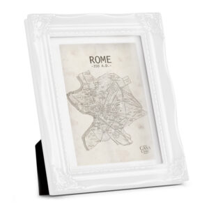 Casa Chic Regent, obrazový rám, obdĺžnikový, 17 × 12 cm fotky, pasparta, sklo, rokoko Ampera.SK