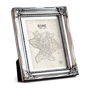 Casa Chic Regent, obrazový rám, obdĺžnikový, 17 × 12 cm fotky, pasparta, sklo, rokoko Ampera.SK