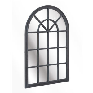 Casa Chic Savile, francúzske zrkadlo vo vzhľade okna, drevený rám, 120 x 80 cm Ampera.SK