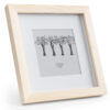 Casa Chic York, obrazový rám, štvorcový, 20 × 20 cm fotky, pasparta, sklo Ampera.SK