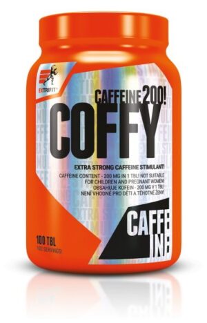 Coffy Caffeine 200 - Extrifit 100 tbl Extrifit www.ampera.sk