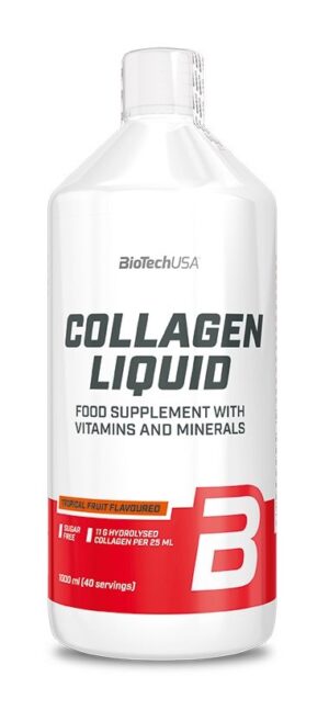 Collagen Liquid - Biotech USA 1000 ml. Tropical Fruit Biotech USA www.ampera.sk