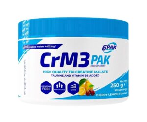 CrM3 PAK - 6PAK Nutrition 500 g Cherry Lemon 6PAK Nutrition www.ampera.sk