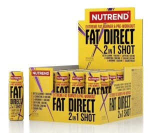 Fat Direct Shot (spaľovač plus pumpa) - Nutrend 20 x 60 ml. Nutrend www.ampera.sk