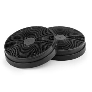 Filter s aktívnym uhlím, pre digestory Klarstein, ø 17,5 cm, 2 kusy, náhradný filter, príslušenstvo Ampera.SK