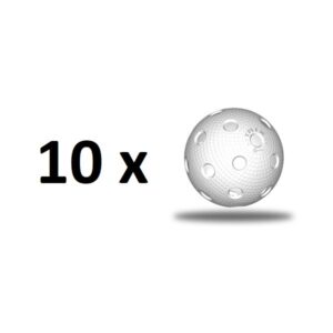 Florbalová loptička TRIX IFF - biela - 10 ks TRIX www.ampera.sk