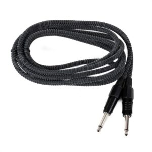 FrontStage 6,35 mm, čierno-biela, sada troch mono jack káblov Ampera.SK