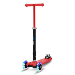 Fun pro TWO Detská kolobežka, od 5 rokov, LED kolesá, 80 kg, skladacie, výškovo nastaviteľné Ampera.SK