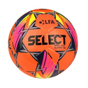 Futbalová lopta SELECT FB Brillant Super TB SK Chance Liga 2024/25 5 oranžová-modrá SELECT www.ampera.sk